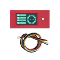 4S Lifepo4 Lipo LTO Battery Voltage Tester with TFT Display Precise and Case for Accurate 4S Battery Measurement. 