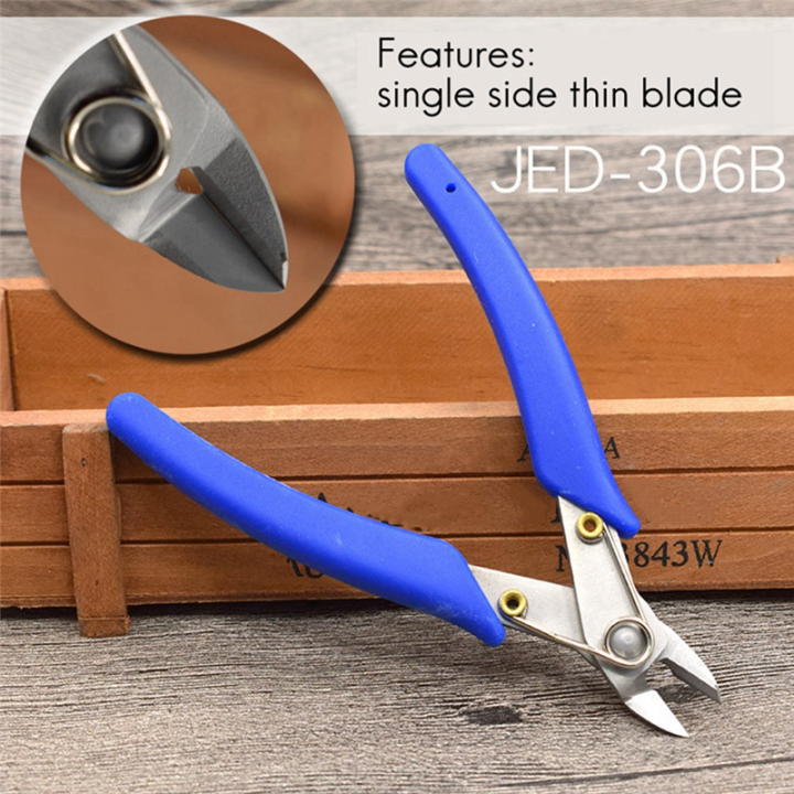 Stainless%20Steel%20Diagonal%20Pliers%20Blue%20Diagonal%20Pliers%20Diagonal%20Pliers%20Sharp%20Single%20Edge%20Thin%20Edge%20Cutters%20JED306B%20Nozzle%20Cutters%20-%20Image%204