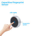 Metal Anti-hit Biometric Fingerprint Access Control IP66 Waterproof Mini Access Control Keypad 125Khz RFID Card Reader SF7. 