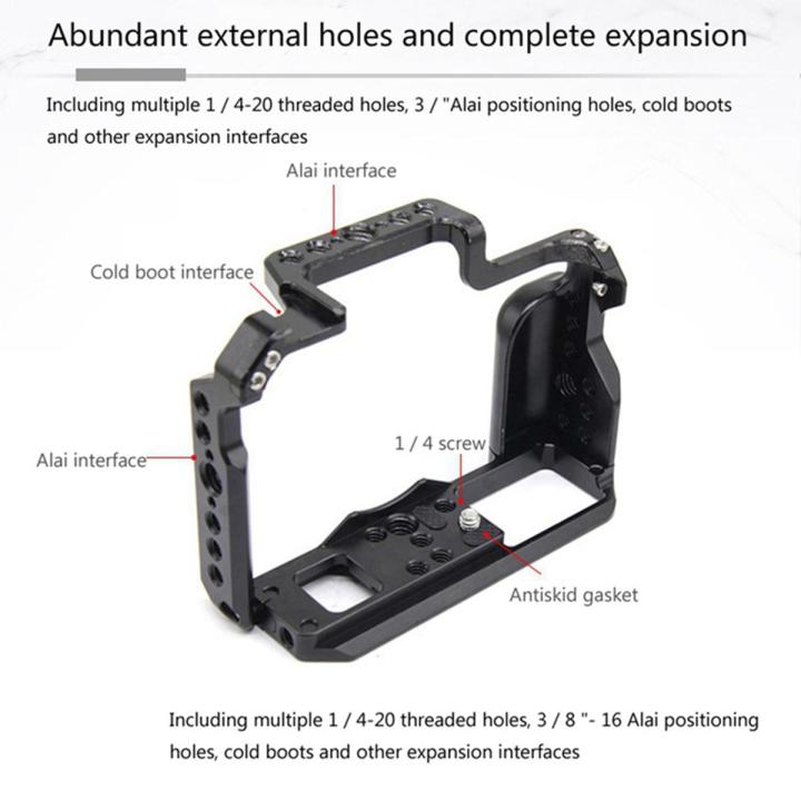 Aluminum Camera Cage for Fujifilm Fuji X-T30 X-T20 X- T10 X-T30II