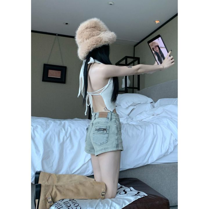 Hot%20Girl%20High%20Street%20Retro%20Denim%20Shorts%20Women's%20Summer%20Niche%20Design%20High%20Waist%20Straight%20SlimmingaWord%20Wide%20Leg%20Hot%20Pants%20-%20Image%205