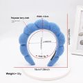Puffy Makeup Spa Headband for Women Sponge Thick Hairbands for Skincare Yoga Face Washing Spa Mask Headwear Shower Facial. 