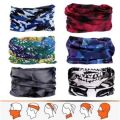 Headband Multiple Design Print Cycling Bandana Face Masks. 