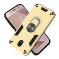 Phone Case For Samsung Galaxy J7 Pro J5 Pro, Armor Ring Phone Case Armor Man Magnetic Anti-Fall Soft car holder Shockproof protection Back Cases. 