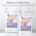Lanbena Lavender Foot Peel Mask - 40g( 1 pair). 