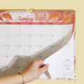Weekly Wall Calendar 2025 Edition Daily Paper Scheduler Hanging Monthly Planner for Office Home Students Professionals Annual.