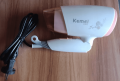 Kemei KM-3365 Hot And Normal Air Foldable Hair Dryer For Women. 