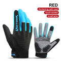 Outdoor Sport Gloves Men's Fitness Gloves Long Finger Winter Windproof Cycling Bike Glove MTB Road Bicycle Tactical Glove KF401.