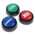 Respond to Phone Buttons No Sorry Yes Sound Button Toys Home Party Funny Gag Toy.