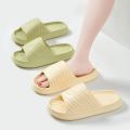 Soft Eva Thick Platform Slippers for Women Indoor Bathroom Flip Flops Anti Slip Flat Heels Beach Sandals Ladies Summer Shoes. 