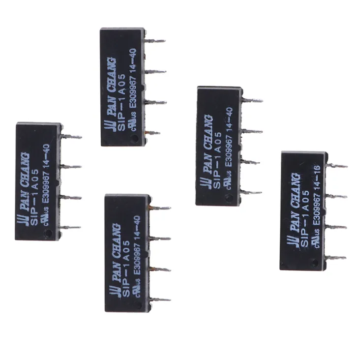 5Pcs%204pin%205v%20relay%20sip-1a05%20reed%20switch%20relay%20for%20pan%20chang%20relay%20Cuilei%20-%20Image%203