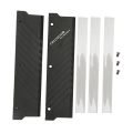 Memory RAM Heat Sink MEO PMOAB G Aluminum Alloy Memory RAM Cooler DDR5 Heatsink for Computer Water Cooling System Black. 