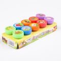 10pcs/lot Multicolor Children DIY Stamps Toy Children's Seal Cute Expression Dinosaur Cartoon Printing Kindergarten Sharing Baby Reward Toys.