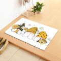 6 9 Rugs for Living Room Decorative Slip Washable Print Non Doormats Mat Mat Sunflower Floor Gnome Bee Home Decor.