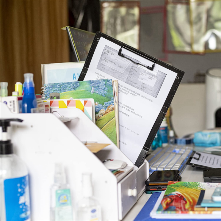 Nursing%20Clipboard%20Foldable,%203%20Layers%20Nurse%20Clipboard%20with%20Nursing%20Edition%20Trifold%20Clipboard,Mint%20Green%20Easy%20Install%20-%20Image%203