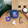 Cartoon Disney Earphone Case For QCY Melobuds ANC HT05 QCY T13 Wireless Bluetooth Earbuds Charge Protective Cover With Lanyard. 
