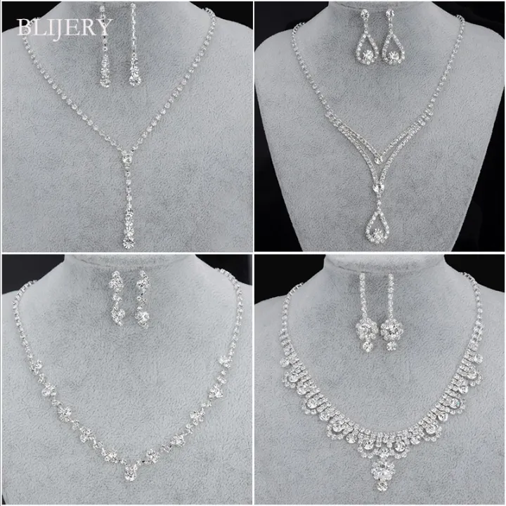 %E3%80%90beauty%20code%20store%E3%80%91BLIJERY%20Fashion%20Bridesmaid%20Bridal%20Jewelry%20Women%20Rhinestone%20Crystal%20Necklace%20Earrings%20Sets%20Prom%20Wedding%20Jewelry%20-%20Image%203