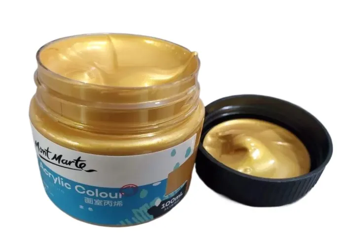 Mont%20Marte%20Acrylic%20Colour%20Paint%20Signature%20100ml%20-%20Gold%20-%20Image%202