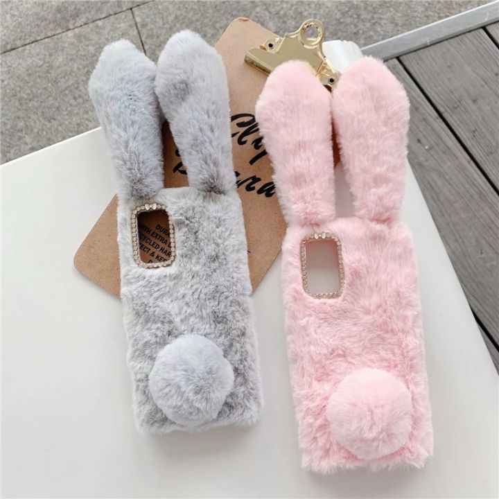 Soft%20Plush%20Phone%20Case%20For%20Xiaomi%20Redmi%20Note%2012%2011%2011S%2010%209%209S%208T%208%207%206%205%20Pro%204%204X%2012s%20Furry%20Rabbit%20Bunny%20Warm%20Fur%20Cover%20-%20Image%204