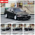 JKM 1:64 Mitsubishi Evo 3 Die-Cast Vehicles Alloy Model Car Toys.
