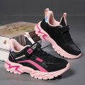Children Sneakers Casual Shoes for Girls Pink Comfortable Leather Running Sports Kids Girl Flat Breathable Shoes. 