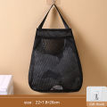 【HOT】 Kitchen Garbage Bag Storage Box For Plastic Bag Wall Hanging Bag With Hook Kitchen Storage Bag Kitchen Accessories Conbo.