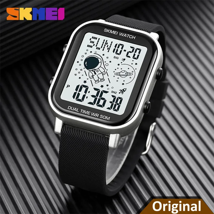 SKMEI%201971%20New%20Men%20Sport%20Digital%20Fashion%20Watch%20Dual%20Display%20Alarm%20EL%20Light%20Count%20Down%20Watches%20Textured%20Shell%2050M%20Waterproof%20Watch%20for%20Men%20-%20Image%203