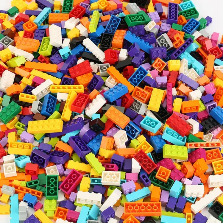 Hot 1000 Pieces Building Blocks City DIY Creative Bricks Bulk Model ...