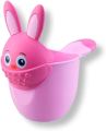 Newborn Child Shower Shampoo Cup Shampoo Cap Baby Cartoon Rabbit Shower Cup Baby Shower Water Spoon Bath Cup Watering Cup. 