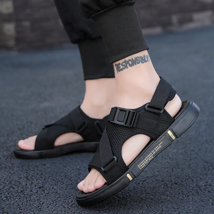 summer%20men's%20sandals%20new%20trendy%20sandals%20fashion%20outdoor%20tide%20drags%20wading%20sandals%20men's%20slippers%20sandals%20-%20Image%203