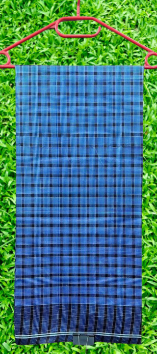 Lavish Indulgence  Luxuriate in 100% Cotton Comfort - Full 6 Hand Width and 52 inch Length  Attractive Colors in Men's Lungi