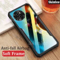 Xundd Shockproof Case For itel S23 Case Transparent Clear Protector Soft.