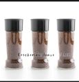 Glass clear 500ml with air tight black lid for kitchen 3 pcs.