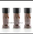 Glass clear 500ml with air tight black lid for kitchen 3 pcs.