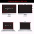 8.9 inch 15:9 19.5cm*11.4cm Computer Monitor Protective film Laptop Privacy Filter Anti-Glare Screen Protectors Film Notebook. 