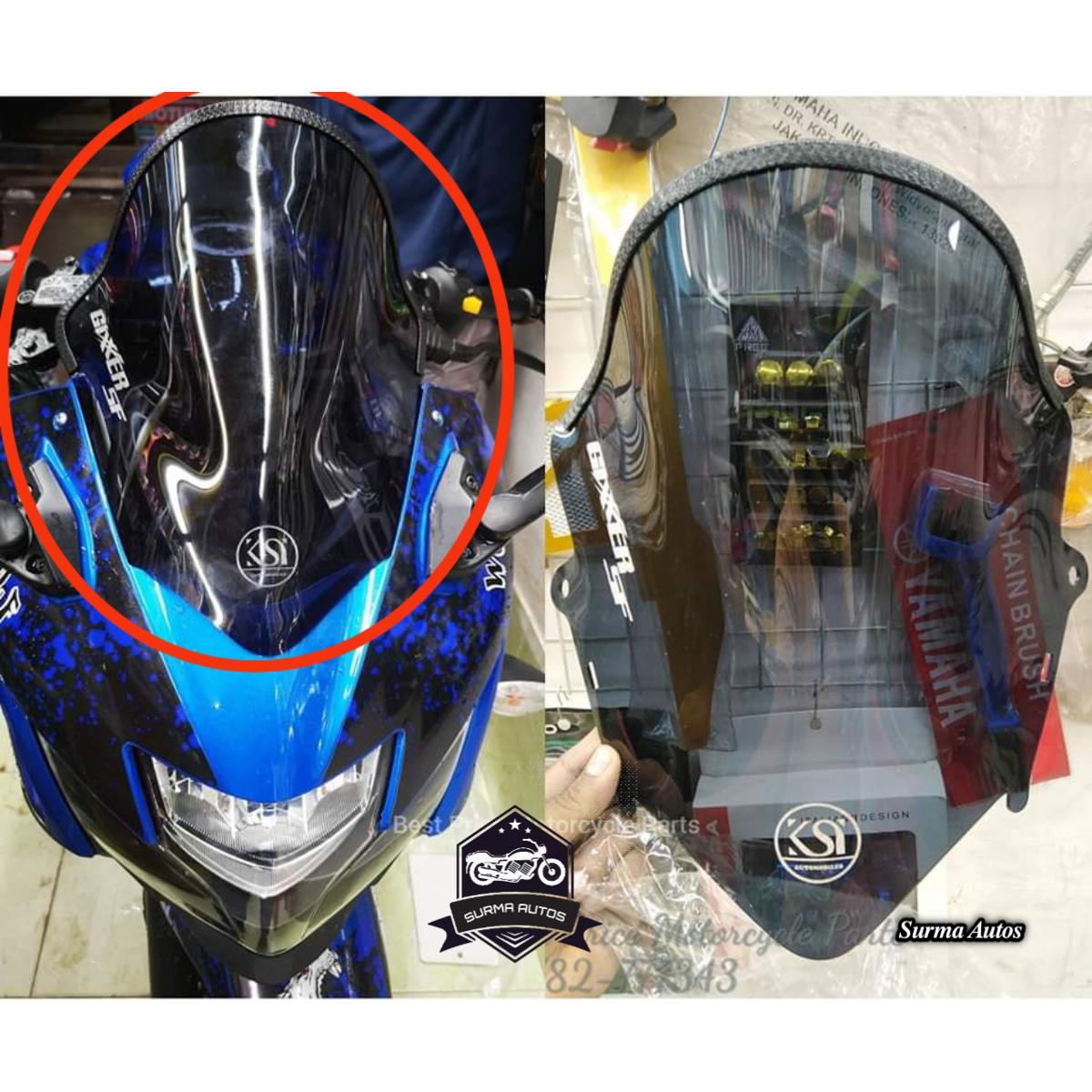 Motorcycle Windshield Windscreen Compatible For SUZUKI GIXXER SF NEW Version