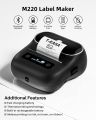 Phonemo M220 Barcode Printer Handheld Mini Bluet-ooth Thermal Printer Intelligent Label Printer. 