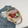 Embroidered Tote Bag Portable Fashion Shoulder Bag Large Capacity Canvas Storage Bag for Casual Grocery Shopping Book Carrying Women Accessory Pouch. 
