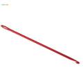 10xAfghan Crochet Hook Knitting Needle Hand Knit Tool With Hole 4 mm Red Yellow Random. 