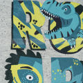 Stylish Printed Short Sleeve T-Shirt For Boys.
