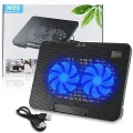 Laptop Cooling Pad N99 With 2 Dual Fan Stand.
