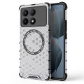 For Xiaomi Poco X6 Pro Case Honeycomb MagSafe Shockproof Camera Protection Back Cover Xiaomi Poco X6 Pro casing. 