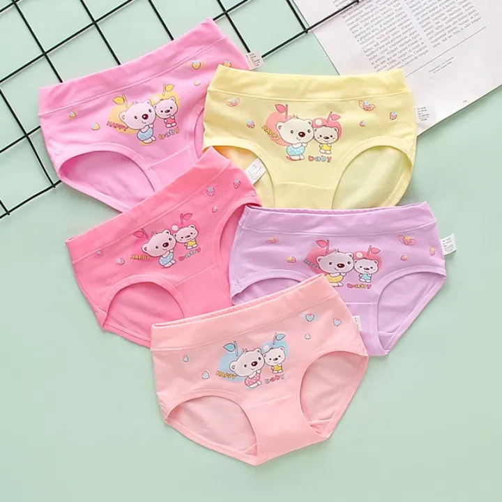 Girls'%20Underwear%20Kids%20Panties%20Shorts%20Cartoon%20Cat%20Pattern%205pieces%20Lot%20For%20Girls%204-12%20Toddler%20Boxer%20Briefs%20Youth%20Cotton%20Briefs%20-%20Image%204