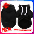 【Atoztide Store】Dog Hoodie Solid Color Back Pocket Outdoor Drawstring Comfortable Coat for Small Dogs. 
