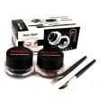 Water Proof Music Flower Gel Black And Brown 2-Color Gel Eyeliner. 