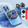 X76 Mobile Phone Cooling Fan Mini Universal Phone Cooler Smartphone Cooler For Mobile Phone Processor Cooler.