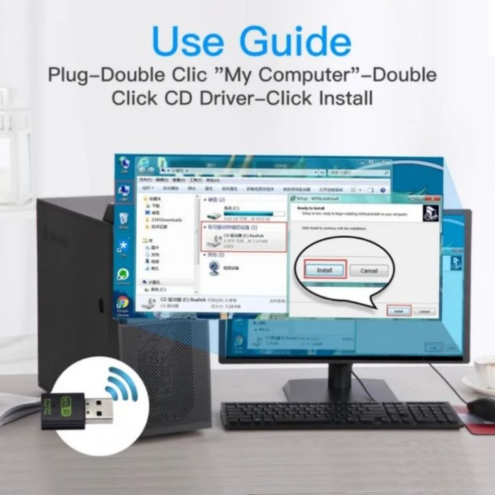 2%20in%201%20USB%20WiFi%20Bluetooth%20Adapter%20600Mbps%20Dual%20Band%202.4G%205GHz%20USB%20Wi-Fi%205%20Network%20Wireless%20Wlan%20Receiver%20Dongle%20DRIVER%20FREE%20-%20Image%203
