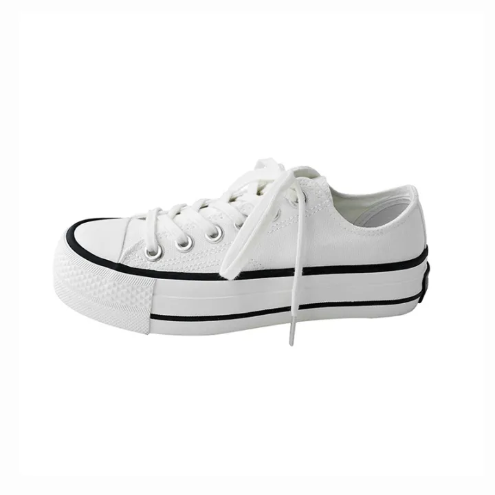 2023%20spring%20new%20women's%20shoes%20vulcanized%20low-top%20platform%20canvas%20shoes%20ins%20versatile%20tide%20increase%20small%20whiteboard%20shoes%20wholesale%20-%20Image%205