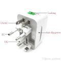 Universal International All In 1 Travel Adapter Multi Plug Power Socket Uk/Us/Au/Eu/Ca Converter - Multi Plug. 