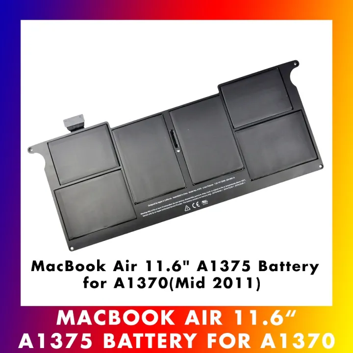 Laptop%20battery%20For%20MacBook%20Air%2011"%20A1375%20Battery%20for%20A1370%20(Late%202010)%207.3V%2035Wh%20020-6920-B%20%20Battery%20-%20Image%202